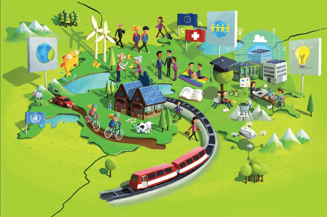 Bannière suisse
