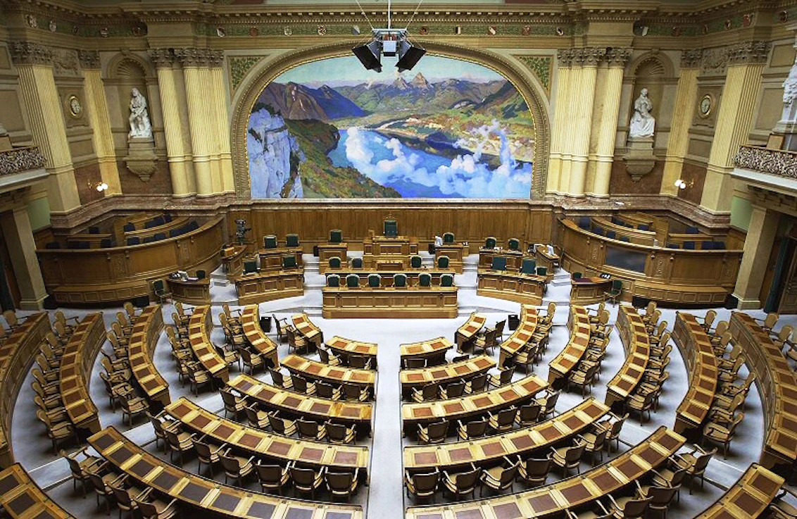 Bundeshaus Nationalratssaal