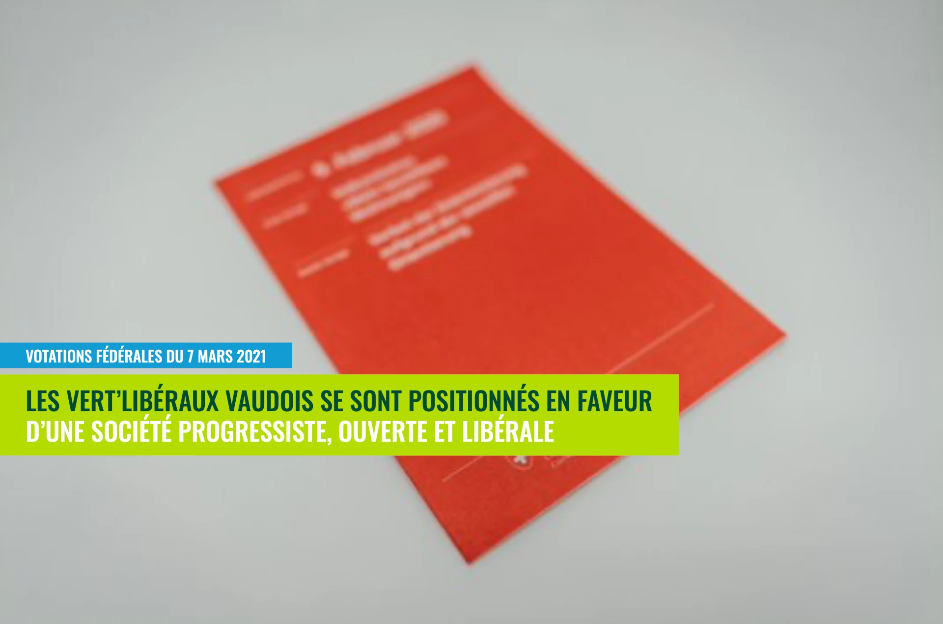 Votations du 7 mars 2021
